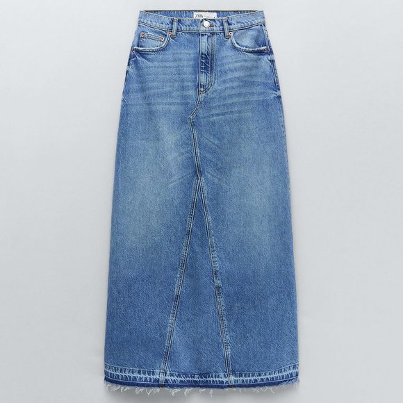 NWT Zara Skirt ZW Premium. The Long Skirt - Picture 3 of 11